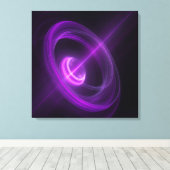 Abstract Cosmic Light Canvas Wall Art (Insitu (Houten vloer))