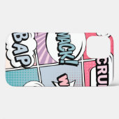 Abstract creatief concept stripverhaal pop stijl b Case-Mate iPhone case (Achterkant (horizontaal))