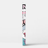 Abstract creatief concept stripverhaal pop stijl b Case-Mate iPhone case (Achterkant / Links)
