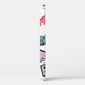 Abstract creatief concept stripverhaal pop stijl b Case-Mate iPhone case (Achterkant / Rechts)