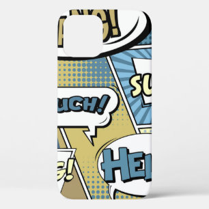 Abstract creatief concept stripverhaal pop stijl b Case-Mate iPhone case