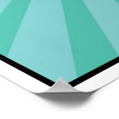 Abstract creatief concept stripverhaal pop stijl b poster (Hoek)