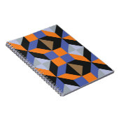 Abstract creatief design behang notitieboek (Rechterzijde)