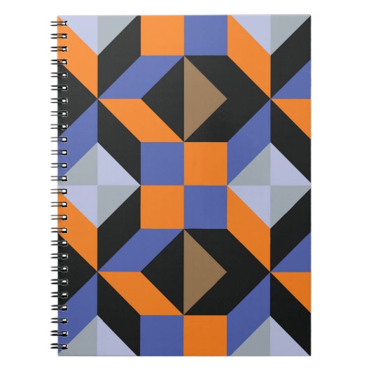 Abstract creatief design behang notitieboek (Voorkant)