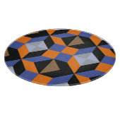 Abstract creatief design behang snijplank (Hoek)