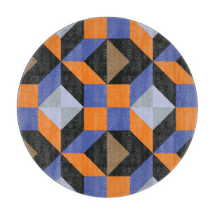 Abstract creatief design behang snijplank