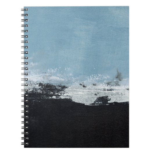 Abstract, creatief handgeschilderd landschap. notitieboek (Voorkant)