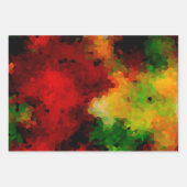 Abstract, creatief, mozaïek, kristallen, groen, ge inpakpapier vel (Voorkant 2)