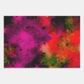 Abstract, creatief, mozaïek, kristallen, groen, ge inpakpapier vel (Voorkant)