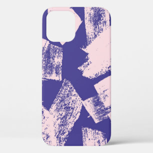 Abstract creatief naadloos patroon met borstelstro Case-Mate iPhone case