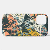 Abstract creatief naadloos patroon met tropisch p Case-Mate iPhone case (Achterkant (horizontaal))