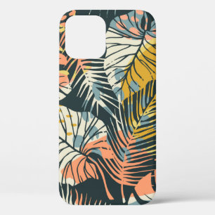 Abstract creatief naadloos patroon met tropisch p Case-Mate iPhone case