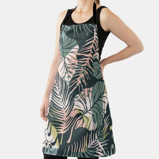 Abstract creatief naadloos patroon met tropisch p schort (Insitu)