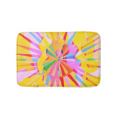 Abstract creatief tekenen, kleurrijke achtergrond. badmat (Voorkant)