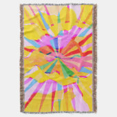 Abstract creatief tekenen, kleurrijke achtergrond. deken (Voorkant Verticaal)