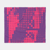 Abstract Creative concept strips pop art style bla Fleece Deken (Voorkant (Horizontaal))