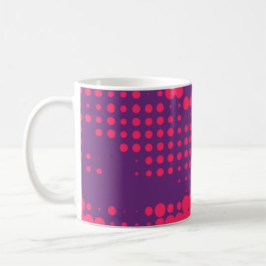Abstract Creative concept strips pop art style bla Koffiemok (Links)