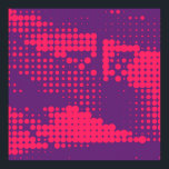 Abstract Creative concept strips pop art style bla Poster<br><div class="desc">Abstracte creatieve conceptstrips pop-stijlblanco lay-out met wolkenbundels en geïsoleerd stippen patroon op achtergrond,  illustratieontwerp album,  illustratie,  ballon,  boom,  rand,  kader,  uitbarsting,  cartoon,  cool,  copyspace,  cover,  gevaar,  decoratief,  dot,  effect,  expressie,  lijst,  ,  illustratie,  retro;</div>