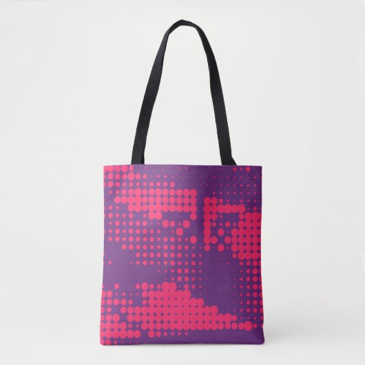 Abstract Creative concept strips pop art style bla Tote Bag (Voorkant)