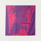 Abstract Creative concept strips pop art style bla Wandkleed (Voorkant (horizontaal))