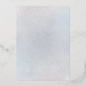 abstract cross First Holy Communion Folie Uitnodiging (Achterkant)