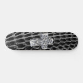 abstract cross skateboard (Horizontaal)