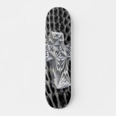 abstract cross skateboard (Voorkant)