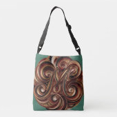 Abstract Crossbody Tas (Achterkant)