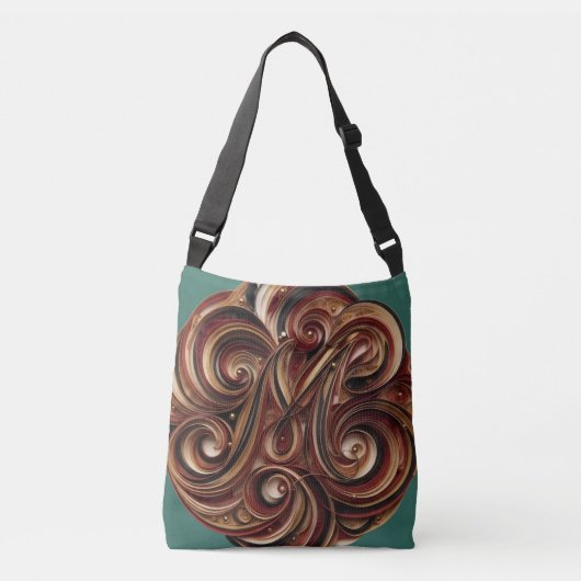 Abstract Crossbody Tas (Voorkant)