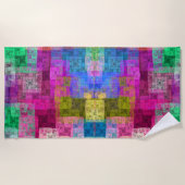 Abstract cubes strandlaken (Voorkant)