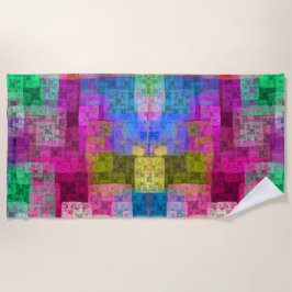 Abstract cubes strandlaken