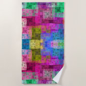 Abstract cubes strandlaken (Voorkant)