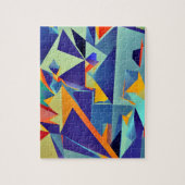 Abstract Cubisme Design 290 Legpuzzel (Verticaal)