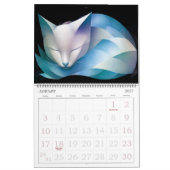 Abstract Cubisme Katten Kalender (Jan 2027)