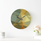 Abstract Cubisme Patroon Grote Klok (Huis)