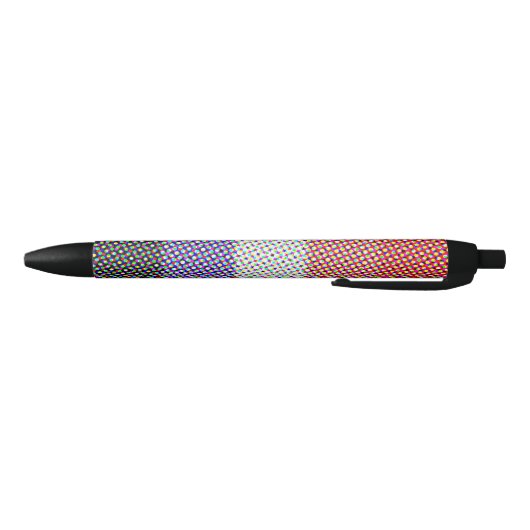 Abstract Cupioromantische Pridevlag   Zwarte Inkt Pen (Bodem)