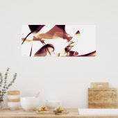 Abstract.Curven Poster (Keuken)