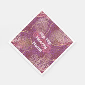 Abstract Curvy Shapes Party Celebration Servet (Hoek)