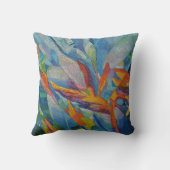 Abstract cute elegante mooie patroon olieverf kussen (Achterkant)