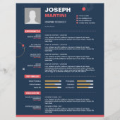 Abstract CV, CV + Letter (Voorkant)