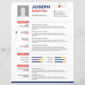 Abstract CV, CV + Letter (Voorkant)