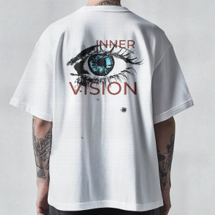 Abstract Cyber Eye Grafisch - Innerlijke Waarheids T-shirt