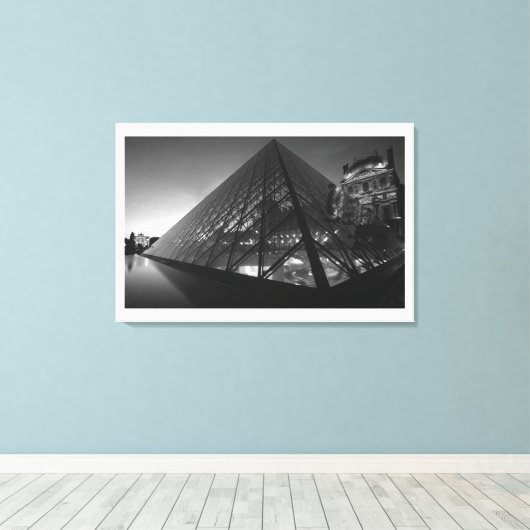 Abstract dak canvas afdruk (Insitu (Houten vloer))