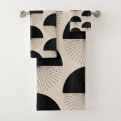 Abstract Dandelion Handtücher Boho Style Bad Handdoek (Insitu)