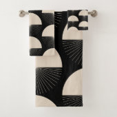 Abstract Dandelion Handtücher Boho Style Bad Handdoek (Insitu)