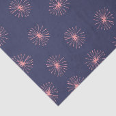 Abstract Dandelions Paars Tissuepapier (Detail)