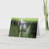 Abstract-dank u bedankkaart (Voorkant)