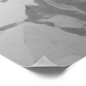 Abstract dark blue and grey poster (Hoek)