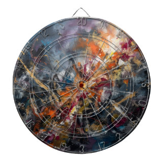 Abstract Dartbord