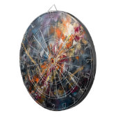 Abstract Dartbord (Voorkant Rechts)
